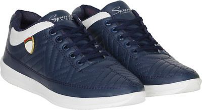 

MOU Frary Sneaker Canvas Shoes For Men(Navy, White
