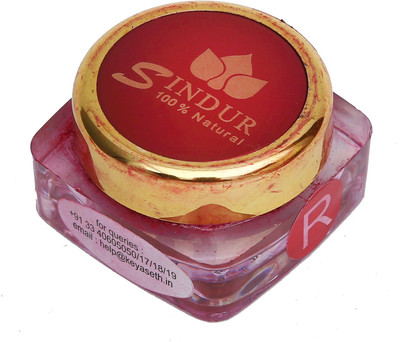 

KEYA SETH AROMATHERAPY 100% Natural Sindur Dust Red, 3gm Sindur(Red)