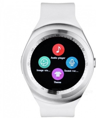 

Estar Y1 Smart Watch Bluetooth Smartwatch Relogios Watch GSM SIM Call App for iPhone Samsung Huawei Android Phone PK A1 DZ09 Blue Smartwatch(White Strap FREE SIZE)