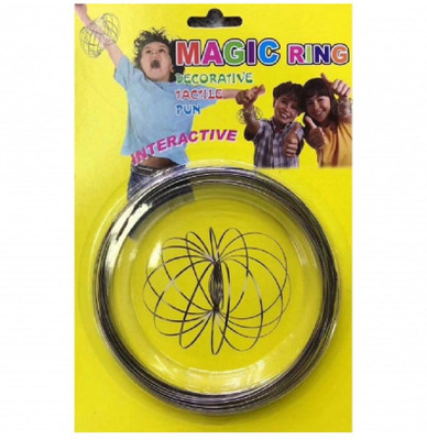 

VibeX ™ Metallic Solid Color Flow Ring(Silver)