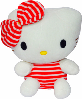 

Shop4everything Hello! Kitty with security BAG. - 25 cm(Red, Blue), Blue;red