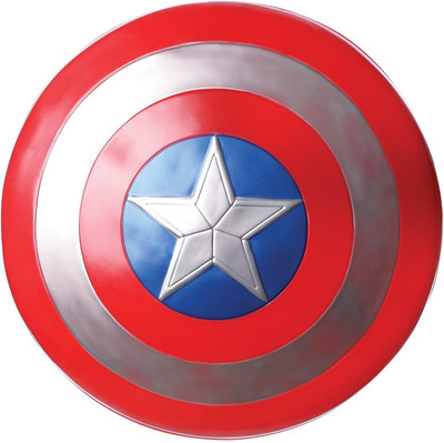 

WTR Captain America Shield Premium Plastic For Kids Toy Accessory(Not Applicable Multicolor)