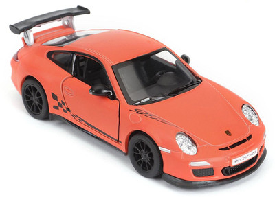 

Jack Royal 2010 porsche 911 Diecast metal car-orange-doors-openable(orange)
