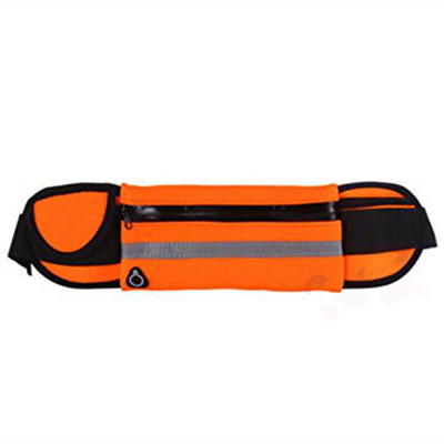 

FITGURU Running Belt, Orange Outdoor Waist Packs Bags Unisex Sport Running, Waistband Travel Belt Compatible, adjustable waist pack with water bottle pouch for running hiking Fitness, With All Mobiles Till 5.7" Like Iphone 6 Plus 5 5C 4 4S Note 3 Note 4 N