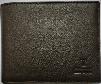 

LEX TAVIS Men Brown Genuine Leather Wallet(8 Card Slots)