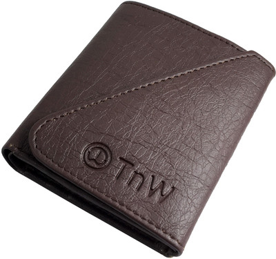 

InW Boys Brown Artificial Leather Wallet(6 Card Slots)