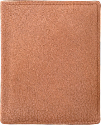 

POLLSTAR Men Tan Genuine Leather Wallet(9 Card Slots)