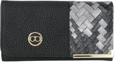 

Gio Collection Women Black Artificial Leather Wallet(6 Card Slots)
