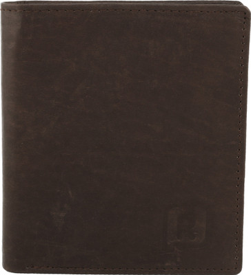 

RED Corvett Men Brown Genuine Leather Wallet(7 Card Slots)