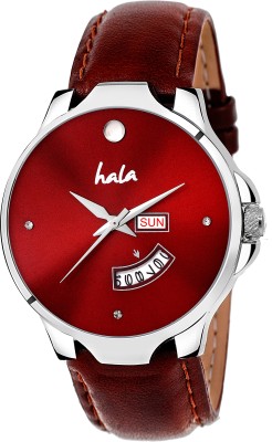 

Hala 1140-BL Red Day and Date Day and Date Watch - For Men