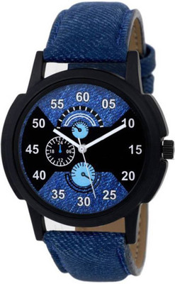 

Icon Fashion LC-28 New Blue Denim Modish Dial Analog Watch - For Men
