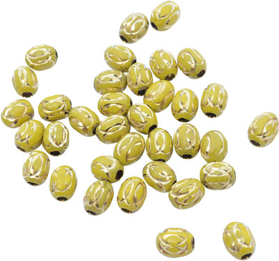 

Foppish Mart Metallic Engraved Bead