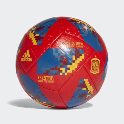 

ADIDAS WC 18 BALL FEF Football - Size: (Pack of 1, Multicolor, Red;collegiate gold
