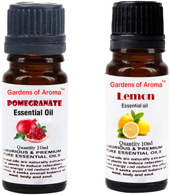

Gardens Of Aroma Pomegranate Essential Oil And Lemon Essential Oil(20 ml)