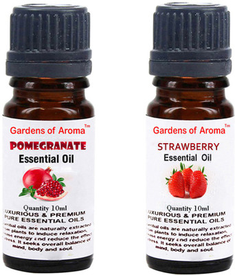 

Gardens Of Aroma Pomegranate Essential Oil And Strawberry Essential Oil(20 ml)