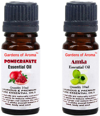 

Gardens Of Aroma Pomegranate Essential Oil And Amla Essential Oil(20 ml)