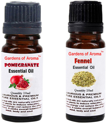 

Gardens Of Aroma Pomegranate Essential Oi And Fennel Essential Oil(20 ml)