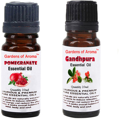 

Gardens Of Aroma Pomegranate Essential Oil And Gandhpura Essential Oil(20 ml)