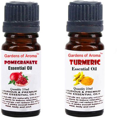 

Gardens Of Aroma Pomegranate Essential Oil And Tumeric Essential Oil(20 ml)