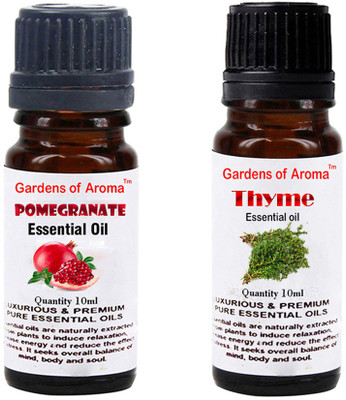 Gardens Of Aroma Pomegranate Essential Oil And Thyme Essential Oil(20 ml)