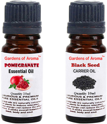 

Gardens Of Aroma Pomegranate Essential Oil And Black Seed carrier Oil(20 ml)