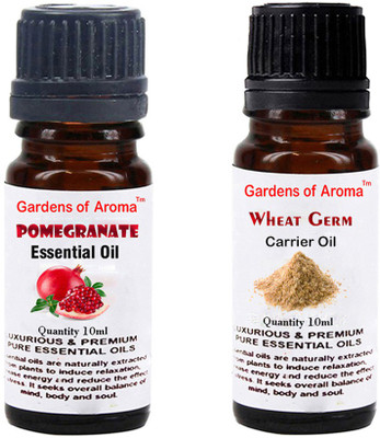 

Gardens Of Aroma Pomegranate Essential Oil And Wheatgerm Carrier Oil(20 ml)