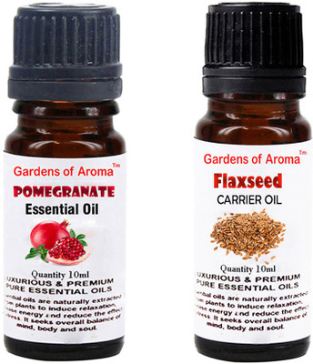 

Gardens Of Aroma Pomegranate Essential Oil And Flaxseed Carrier Oil(20 ml)