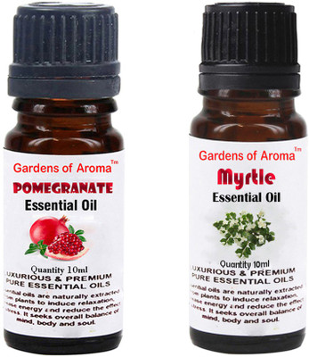 

Gardens Of Aroma Pomegranate Essential Oil And Myrtle Essential Oil(20 ml)