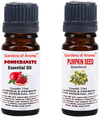 

Gardens Of Aroma Pomegranate Essential Oil And Pumkinseed Essential Oil(20 ml)