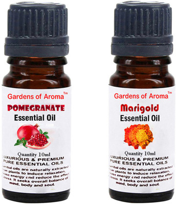 

Gardens Of Aroma Pomegranate Essential Oil And Marigold Essential Oil(20 ml)
