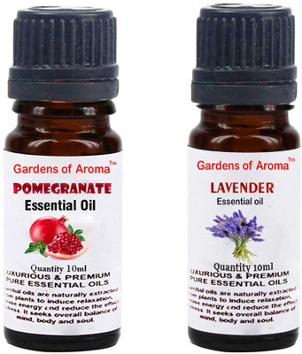 

Gardens Of Aroma Pomegranate Essential Oil And Lavender Essential Oil(20 ml)