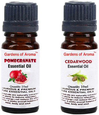 

Gardens Of Aroma Pomegranate Essential Oil And Cedarwood Essential Oil(20 ml)