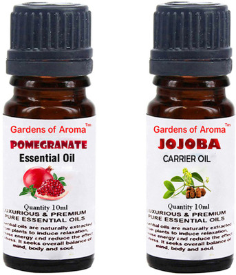 

Gardens Of Aroma Pomegranate Essential Oil And Jojoba Carrier Oil(20 ml)