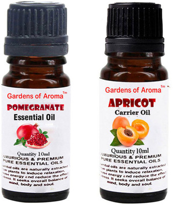 

Gardens Of Aroma Pomegranate Essential Oil And Apricot Carrier Oil(20 ml)