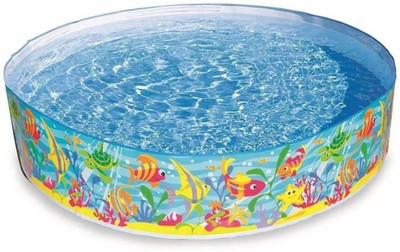 

starsky 6 Feet Inflatable Swimming Pool(Multicolor)