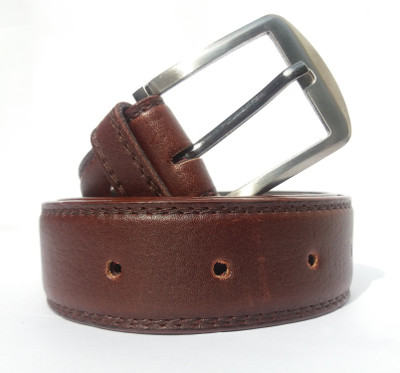 

FEMINA09 Men Party, Formal, Casual Brown Genuine Leather Belt