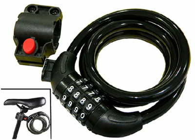

fastped Heavy big sized (4 digit ) Resettable Lock For Cycle Helmet Bike And Luggage Bicycle Lock