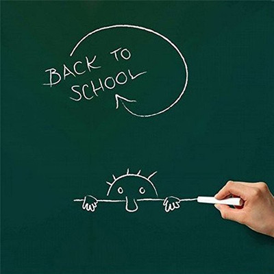 

House of Quirk Green Board Vinyl Wall Sticker Removable Decal For Home / School / Office / College / Study Room / Kitchen (45 x 200 cm) Green board(45 cm x 200 cm)