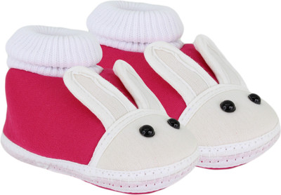 

Neska Moda Rabbit 6 To 18 Month Baby Booties(Toe to Heel Length - 12 cm Pink)