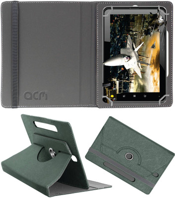ACM Book Cover for Fujezone Smart Tab A200(Grey, Cases with Holder)