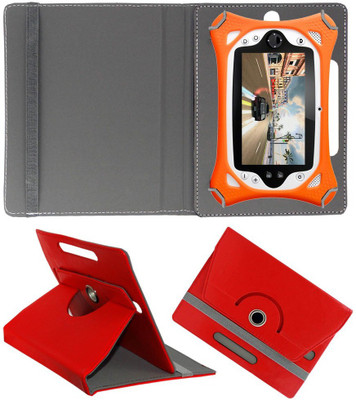 ACM Flip Cover for Binatone Appstar Gx Tablet(Red, Cases with Holder, Pack of: 1)