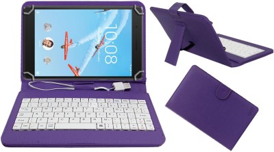 ACM Keyboard Case for Lenovo Tab 7 Essential 7 inch(Purple, Cases with Holder, Pack of: 1)
