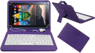 ACM Keyboard Case for Lenovo Tab 3 7 Inch(Purple, Cases with Holder, Pack of: 1)