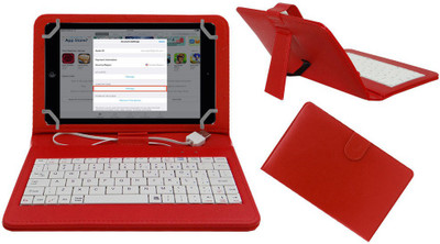 ACM Keyboard Case for Universal for 7 Inch Tablet(Red) ACM Keyboard Case for Universal for 7 Inch Tablet(Red)