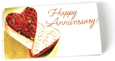 

Zoroy Luxury Chocolate Happy anniversary Bar Bars(200 g)