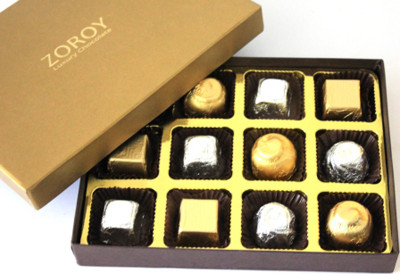 

Zoroy Luxury Chocolate Delite box of 12 Fudges(148 g)