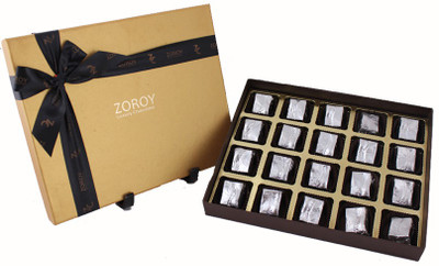 Zoroy Luxury Chocolate Box of 20 Dark Fudges(240 g)