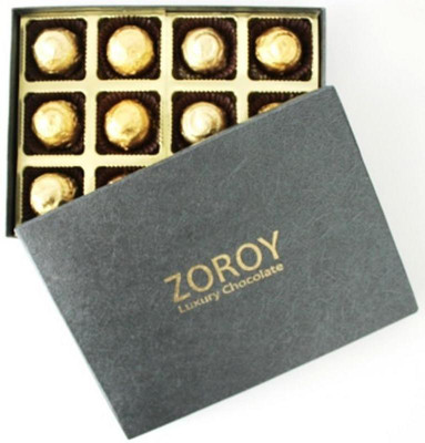 

Zoroy Luxury Chocolate Sugarless box of 12 Fudges(160 g)