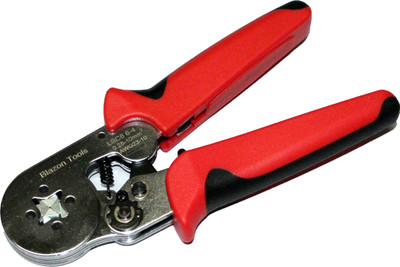 

Blazon Tools BZT-LSC8-6-4 Crimping tool Four square Self Adjusting Ratcheting Square Ferrule Wire Cable Crimper Plier Crimping Crimp Tool AWG23-10 Wire stripping 0.25-6mm2 Manual Crimper