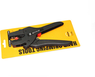 

Blazon Tools FS-D3 Automatic Wire stripper stripping the plastic or rubber insulation of the single, multiplecables and wires of 0.08-2.5mm 2 Multi strand up to 6mm 2 Manual Crimper